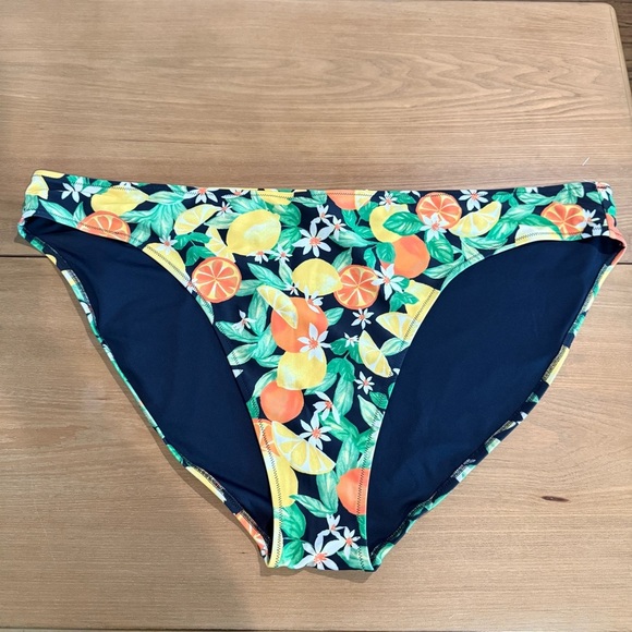 Old Navy Lemon Orange Bikini Bottom Size 4X NWOT - Picture 1 of 3